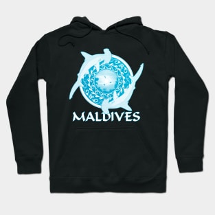 Maldives Hammerhead sharks Hoodie